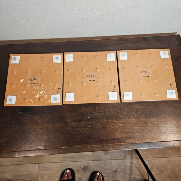 Cristina Fortini Signed Hand Painted Tiles - 3 - Picture 4 of 5